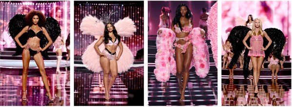 Bombshell 性感女郎--从左至右:Imaan Hammam,Devyn Garcia,Angel Reese,Abby Champion